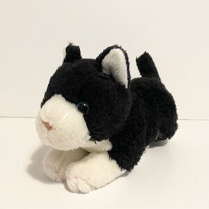 Animal Alley Kitty Cat Plush Tuxedo Black White Stuffed Animal Toys r Us 2010